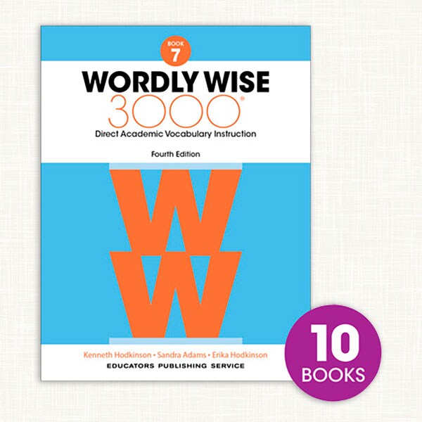 Wordly Wise 3000 4th Edition Grade 7 Small Group Refill Set