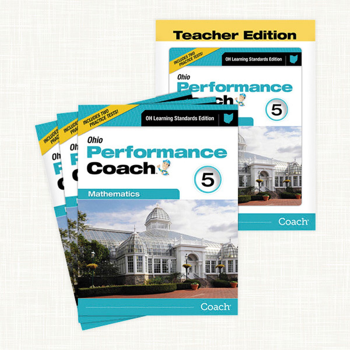 Ohio Performance Coach Math Class Set for 25 Students - Grade 5