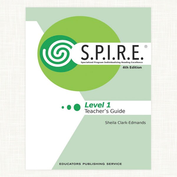 Spire 4th edition teacher s guide level 1