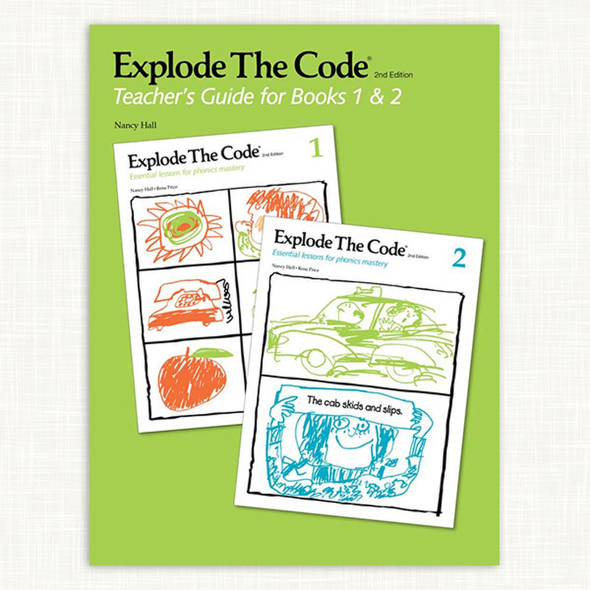 Explode The Code 2nd Ed. Literacy and Phonics Teacher's Guide - Books 1-2
